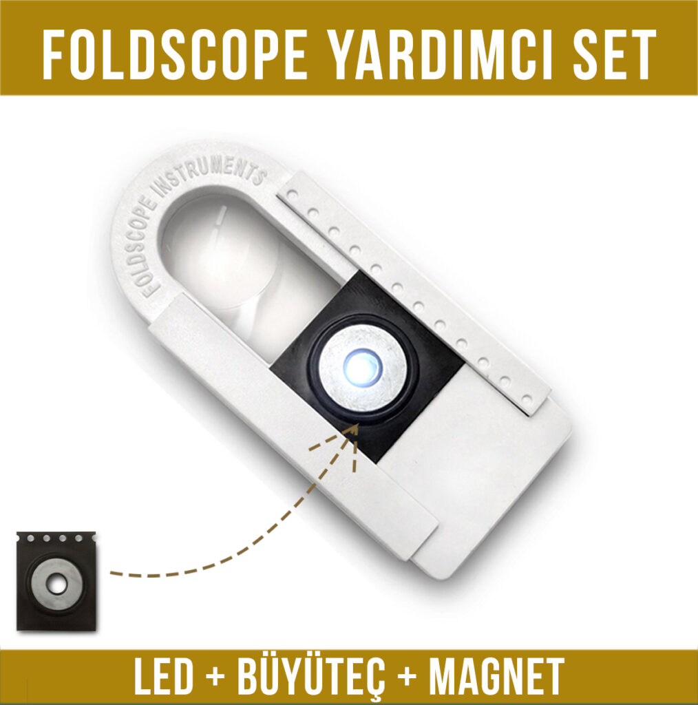 Foldscope Ledli Büyüteç Foldscope Türkiye